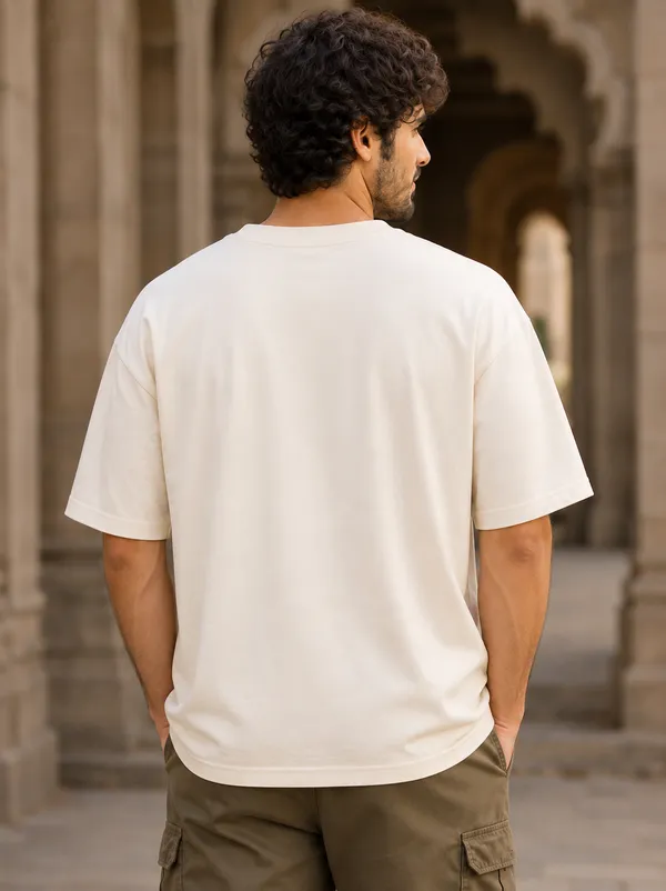 Beyond_Horizon_Off_White_Cotton_Oversized_T-Shirt