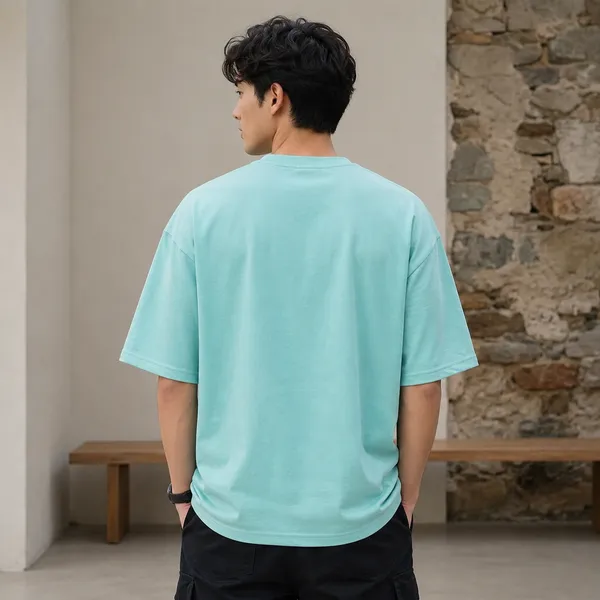 Others_Opinion_Mint_Cotton_Oversized_T-Shirt