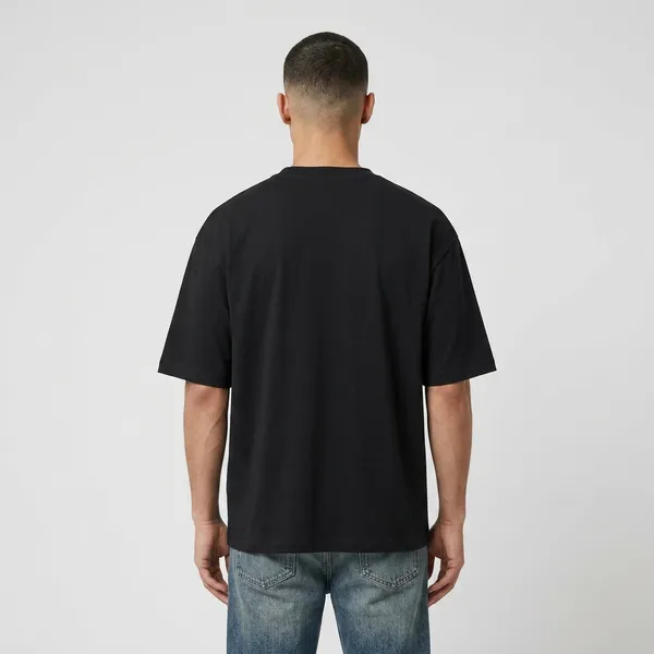 Push_Your_Limit_Black_Cotton_Oversized__T-Shirt