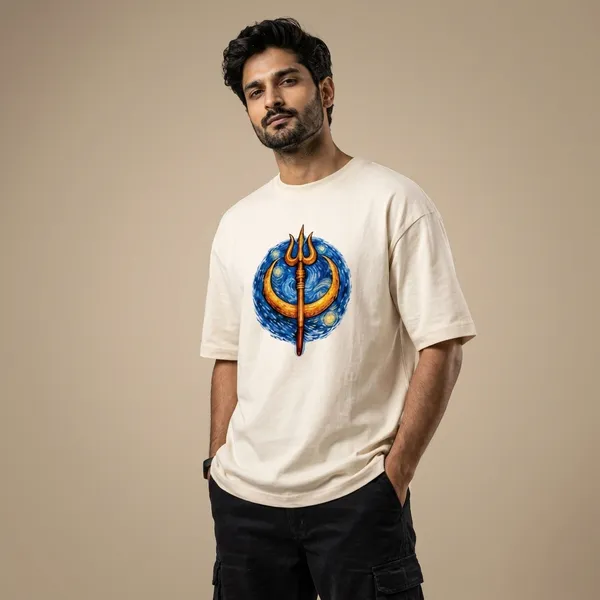 Van_Gogh_Shiva_Off_White_Cotton_Oversized__T-Shirt