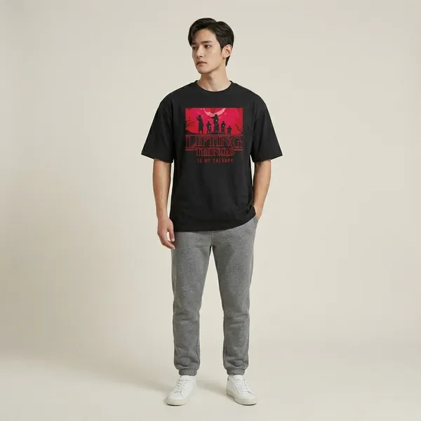 Lifting_Things_Black_Cotton_Oversized__T-Shirt