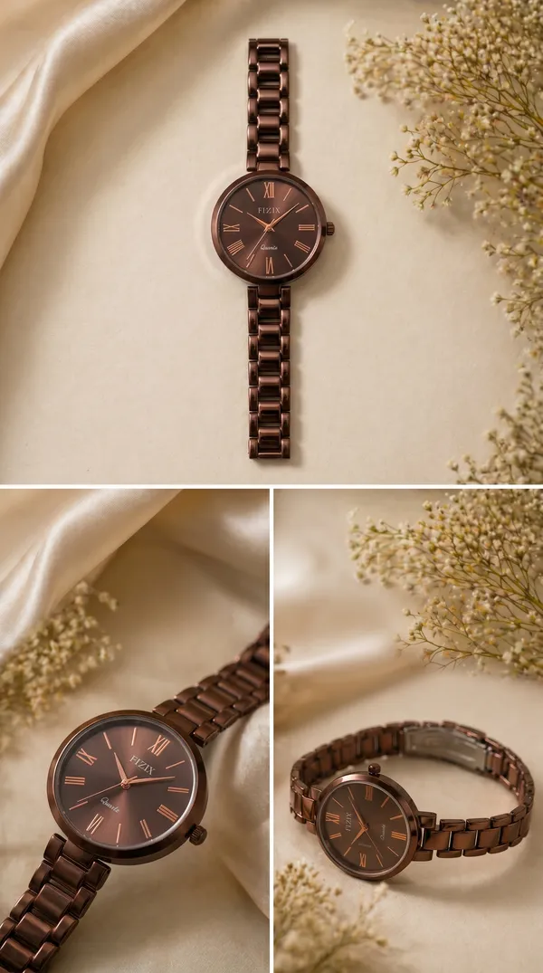 Brown_Stainless_Steel_Round_Dial_Analog_Quartz_Watch_For_Men