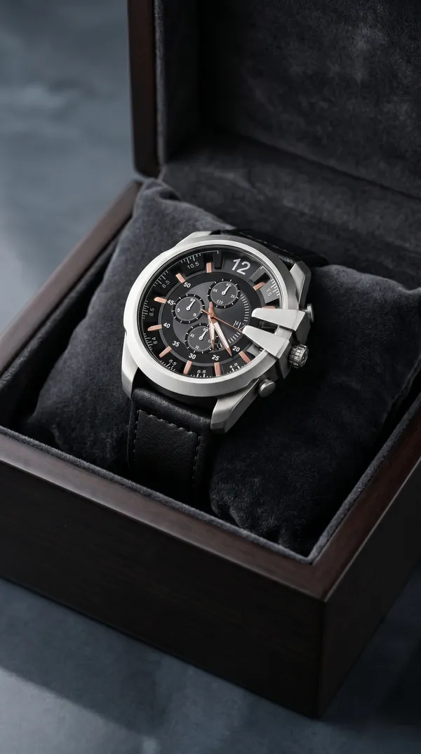 Black_Leather_Strap_Chronograph_Wrist_Watch_For_Men
