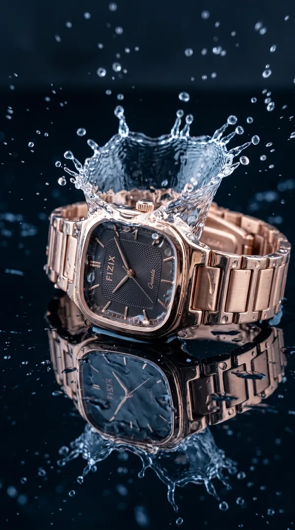 Silver_Stainless_Steel_Cushion_Case_Square_Dial_Quartz_Watch_For_Men