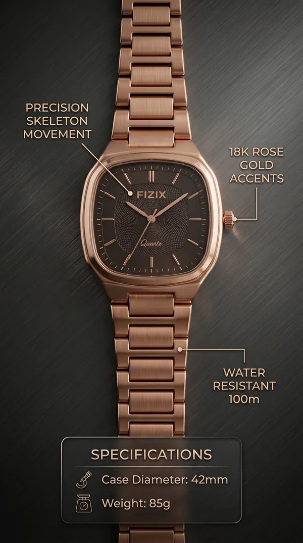 Silver_Stainless_Steel_Cushion_Case_Square_Dial_Quartz_Watch_For_Men