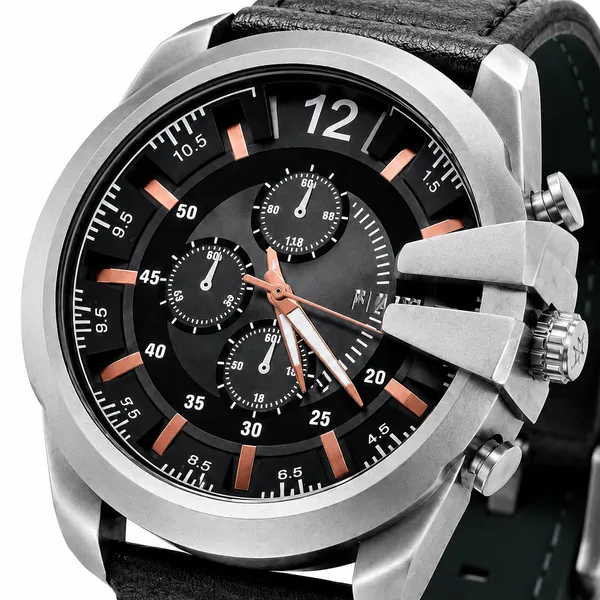 Black_Leather_Strap_Chronograph_Wrist_Watch_For_Men