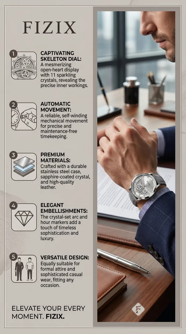 Silver_Stainless_Steel_Skeleton_Dial_Automatic_Mechanical_Watch_For_Men