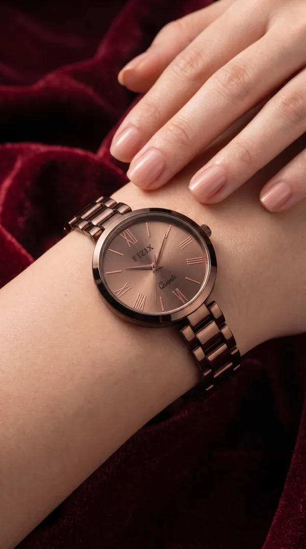 Brown_Stainless_Steel_Round_Dial_Analog_Quartz_Watch_For_Men