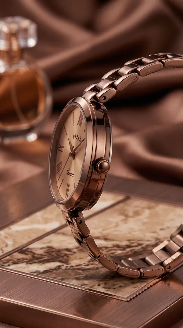 Brown_Stainless_Steel_Round_Dial_Analog_Quartz_Watch_For_Men