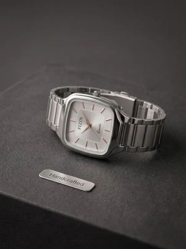 Silver_Stainless_Steel_Cushion_Case_Quartz_Watch_For_Women