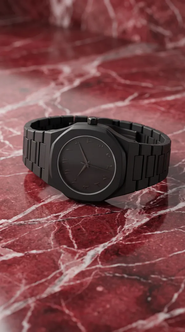 Black_Stainless_Steel_Arabic_Numeral_Analog_Watch_For_Men