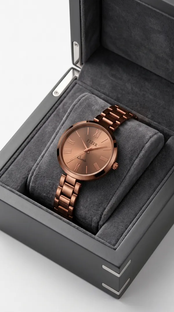 Rose_Gold_Stainless_Steel_Roman_Numeral_Analog_Quartz_Watch_For_Women