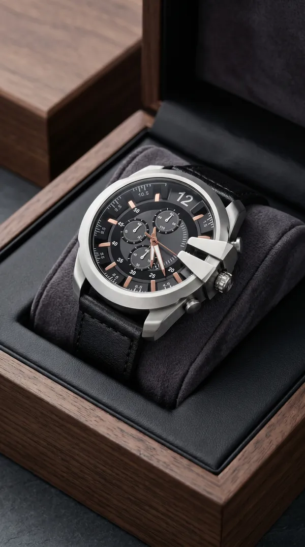 Black_Leather_Strap_Chronograph_Wrist_Watch_For_Men
