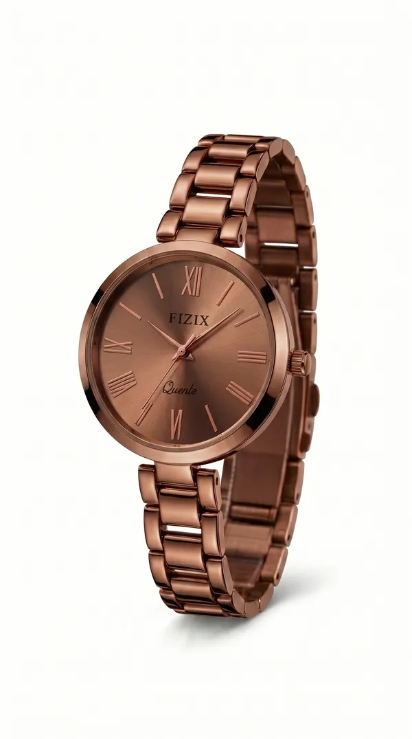 Rose_Gold_Stainless_Steel_Roman_Numeral_Analog_Quartz_Watch_For_Women