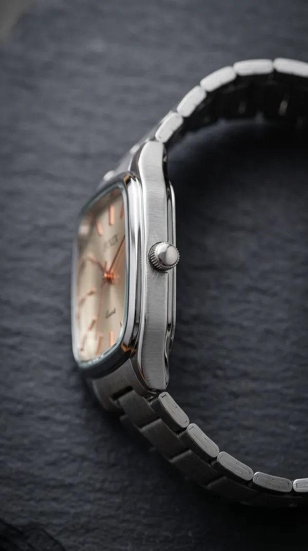 Silver_Stainless_Steel_Square_Dial_Quartz_Watch_For_Men