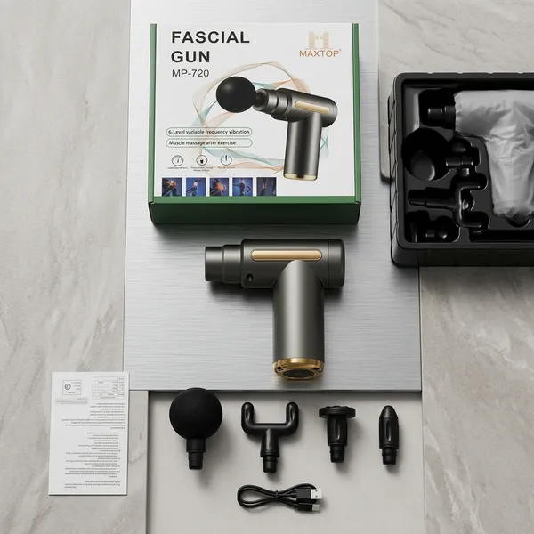 Maxtop_Mp-720_Percussion_Massage_Gun_With__6_Speed_Levels_for_Post-Exercise_Muscle_Massager