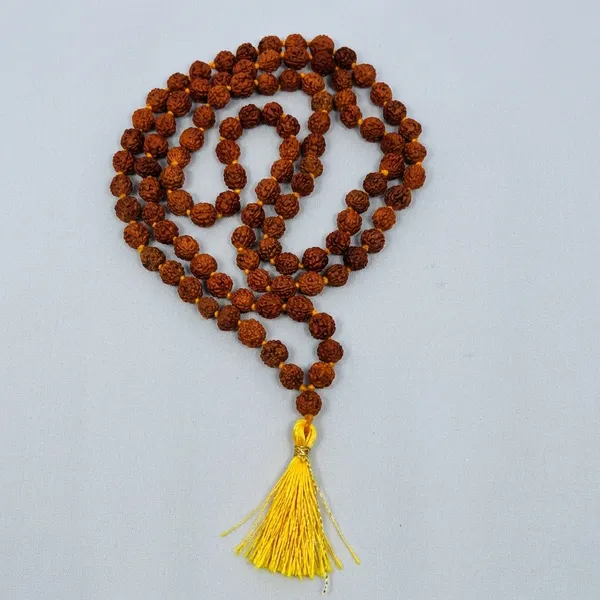 Rudraksha_Mala_with_Yellow_Tassel_for_Prayer_and_Meditation