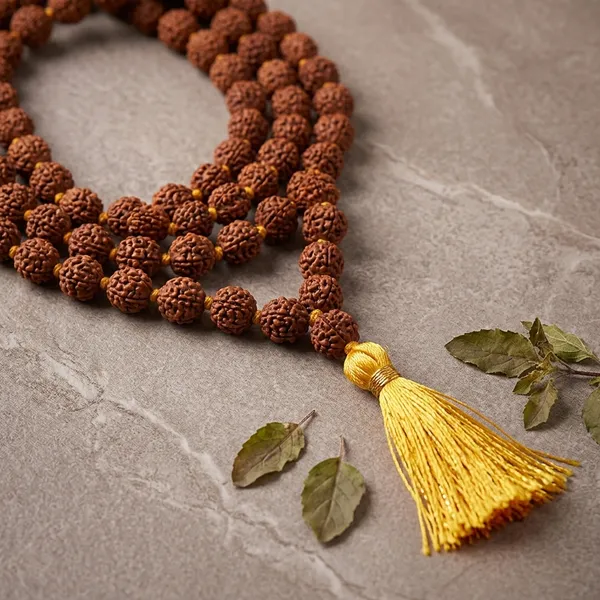 Rudraksha_Mala_with_Yellow_Tassel_for_Prayer_and_Meditation
