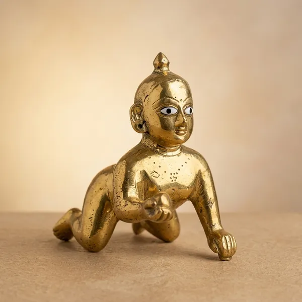 Golden_Brass_Bal_Krishna_Idol_for_Pooja_and_Home_Decor