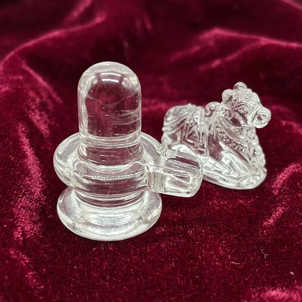 Sphatic_Shivling_-_Nandi