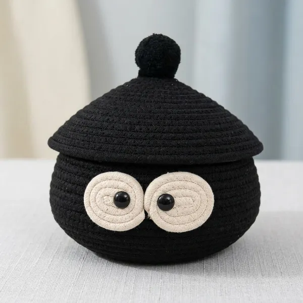 Black_Knitted_Fabric_Plush_Toy_For_Kids