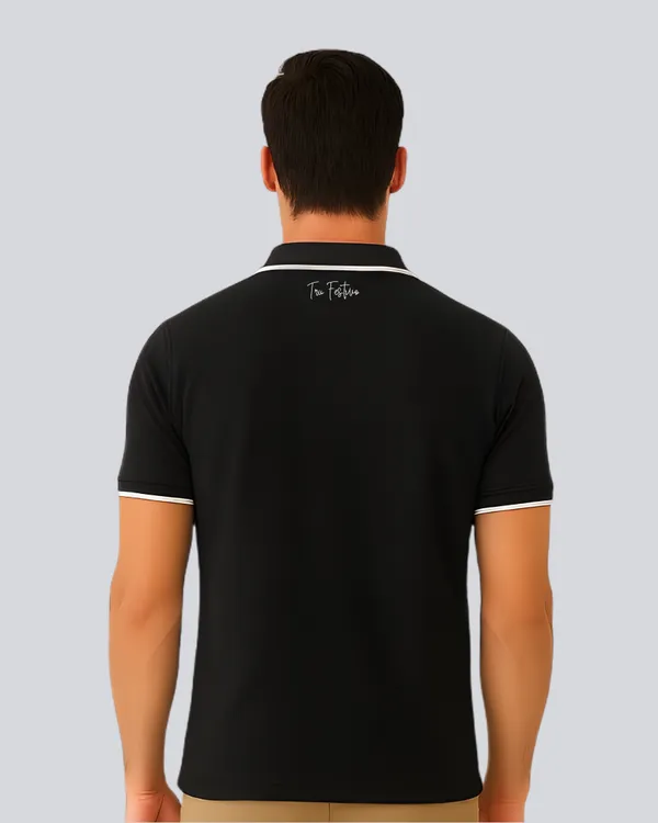 Black_Cotton_Premium_Fit_Polo_T-Shirt_For_Men