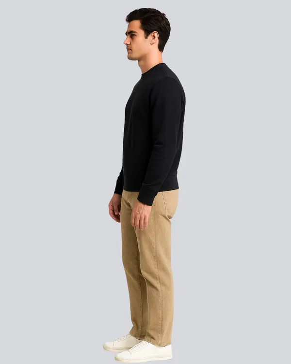 Black_Cotton_Relaxed_Fit_Sweatshirt_For_Men