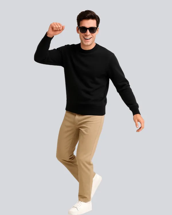 Black_Cotton_Relaxed_Fit_Sweatshirt_For_Men