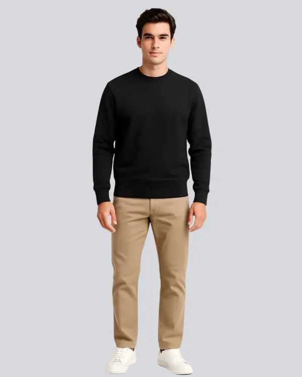 Black_Cotton_Relaxed_Fit_Sweatshirt_For_Men