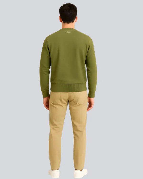 Olive_Green_Cotton_Relaxed_Fit_Sweatshirt_For_Men
