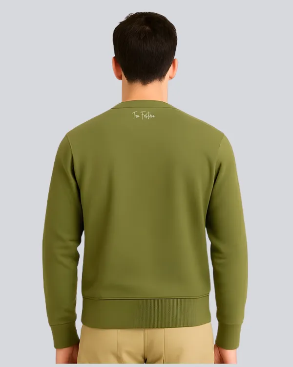 Olive_Green_Cotton_Relaxed_Fit_Sweatshirt_For_Men