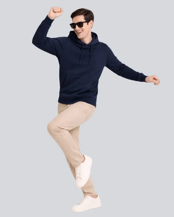 Navy_Blue_Cotton_Plain_Hoodie_For_Men
