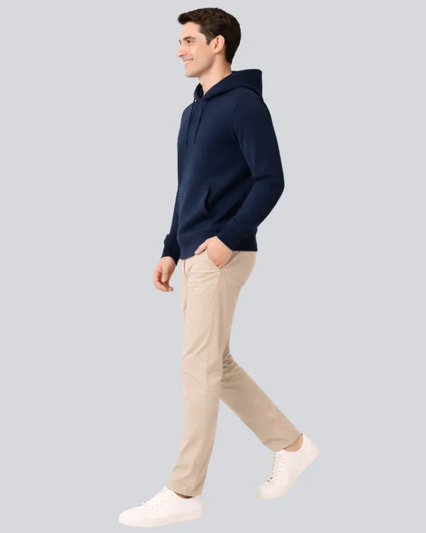 Navy_Blue_Cotton_Plain_Hoodie_For_Men