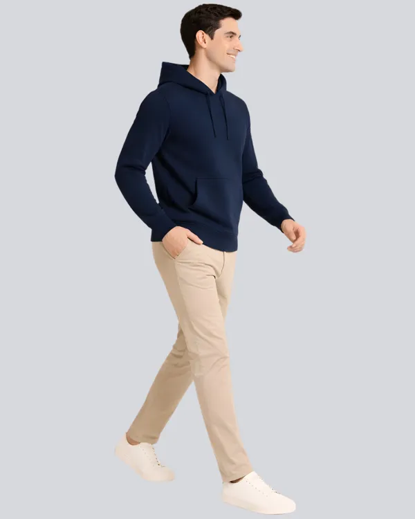 Navy_Blue_Cotton_Plain_Hoodie_For_Men