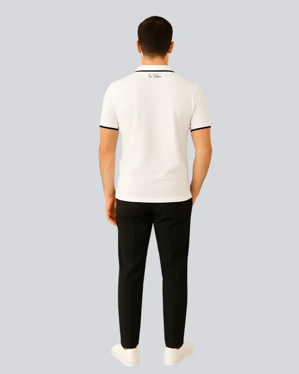 White_Cotton__Premium_Plain_Polo_T-Shirt_For_Men