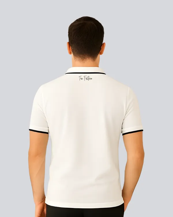 White_Cotton__Premium_Plain_Polo_T-Shirt_For_Men