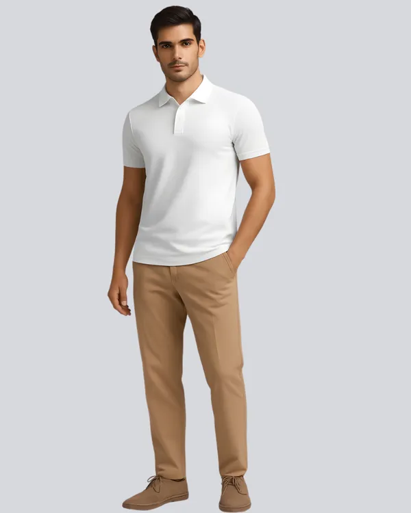 White_Cotton_Classic_Polo_T-Shirt_For_Men