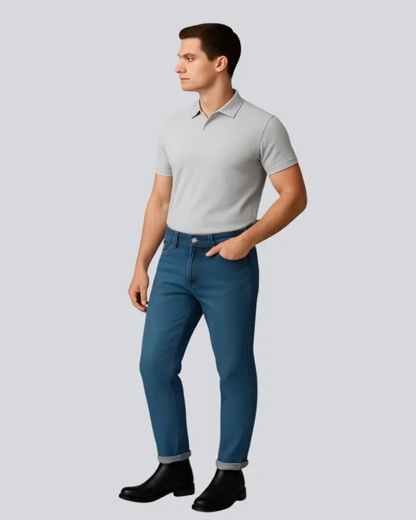 Light_Grey_Cotton_Classic_Fit_Polo_T-Shirt_For_Men