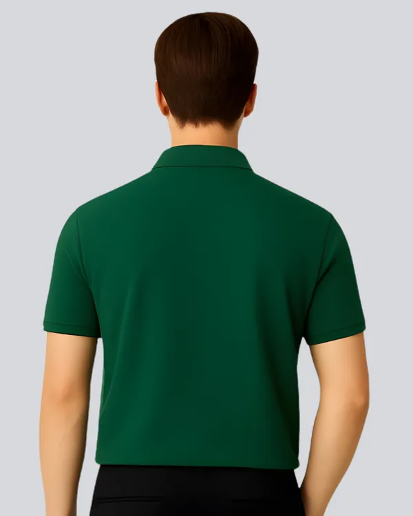 Bottle_Green_Cotton_Classic_Fit_Polo_T-Shirt_For_Men