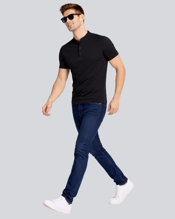 Black_Cotton_Regular_Fit_Henley_T-Shirt_For_Men