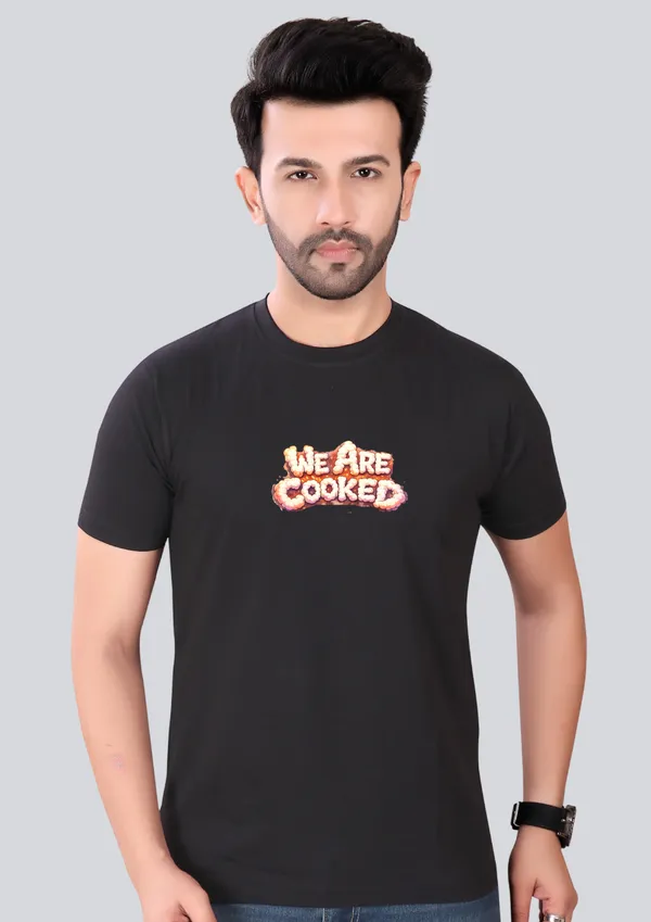 Black_Cotton_Printed_Round_Crew_Neck_T-Shirt_For_Men