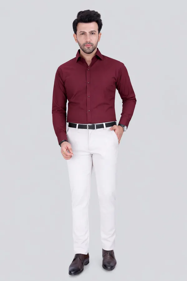 White_Cotton_Blend_Narrow_Fit_Formal_Trousers_For_Men