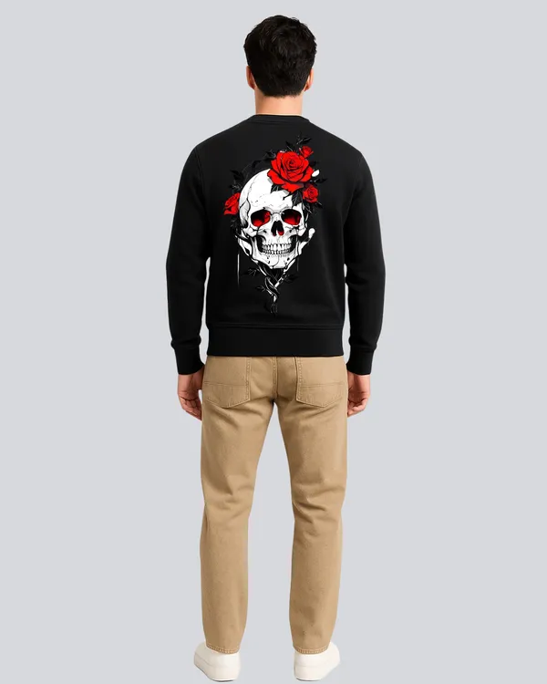 Printed_Love_Yourself_Supreme_Black_Sweatshirt_For_Men
