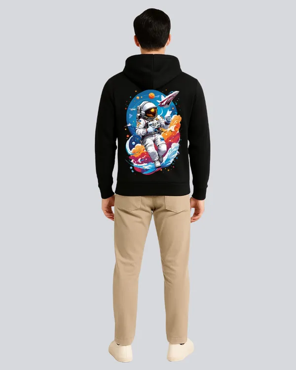 Black_Cotton_Flying_Astronaut_Printed_Hoodie_For_Men