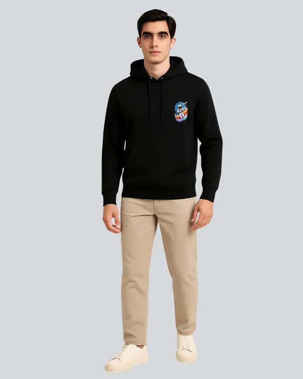 Black_Cotton_Flying_Astronaut_Printed_Hoodie_For_Men