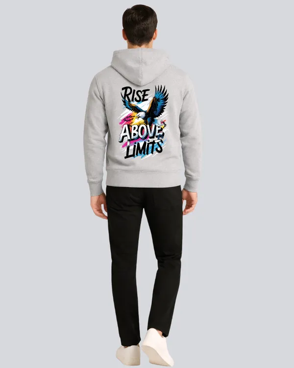 Light_Grey_Cotton_Printed_Rise_Above_Limits_Hoodie_For_Men