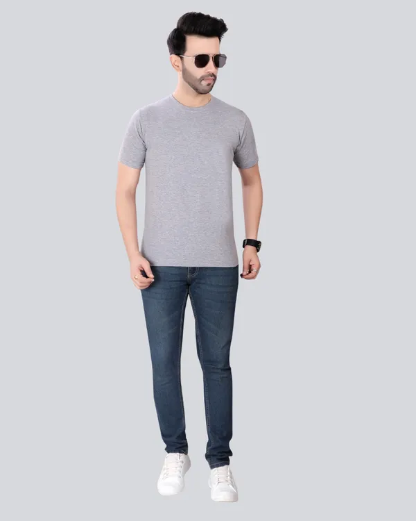 White_Light_Grey_Cotton_Round_Neck_T-Shirt_Combo_For_Men