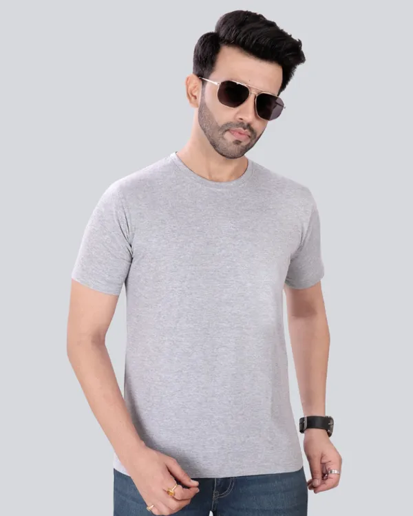 Light_Grey_Navy_Blue_Cotton_Round_Neck_T-Shirt_Combo_For_Men