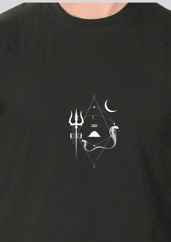 Black_Cotton_Printed_Round_Neck_T-Shirt_For_Men