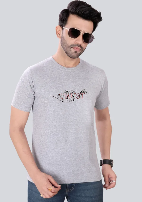 Light_Grey_Cotton_Printed_Round_Crew_Neck_T-Shirt_For_Men